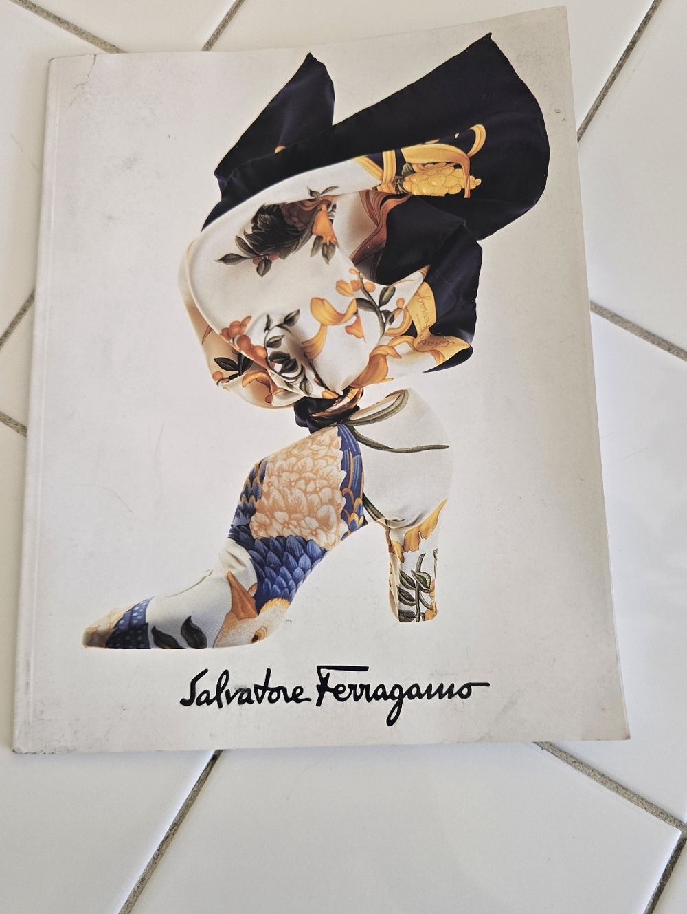 Salvatore Ferragamo Floral Silk Scarf High Heel Magazine